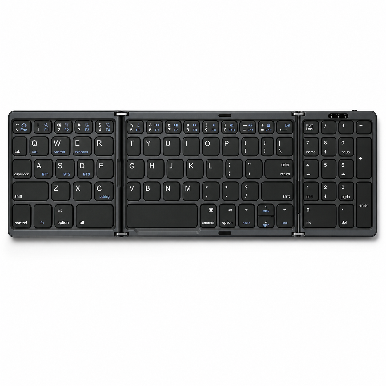 MiniKlava - Składana Klawiatura Bluetooth 5.1