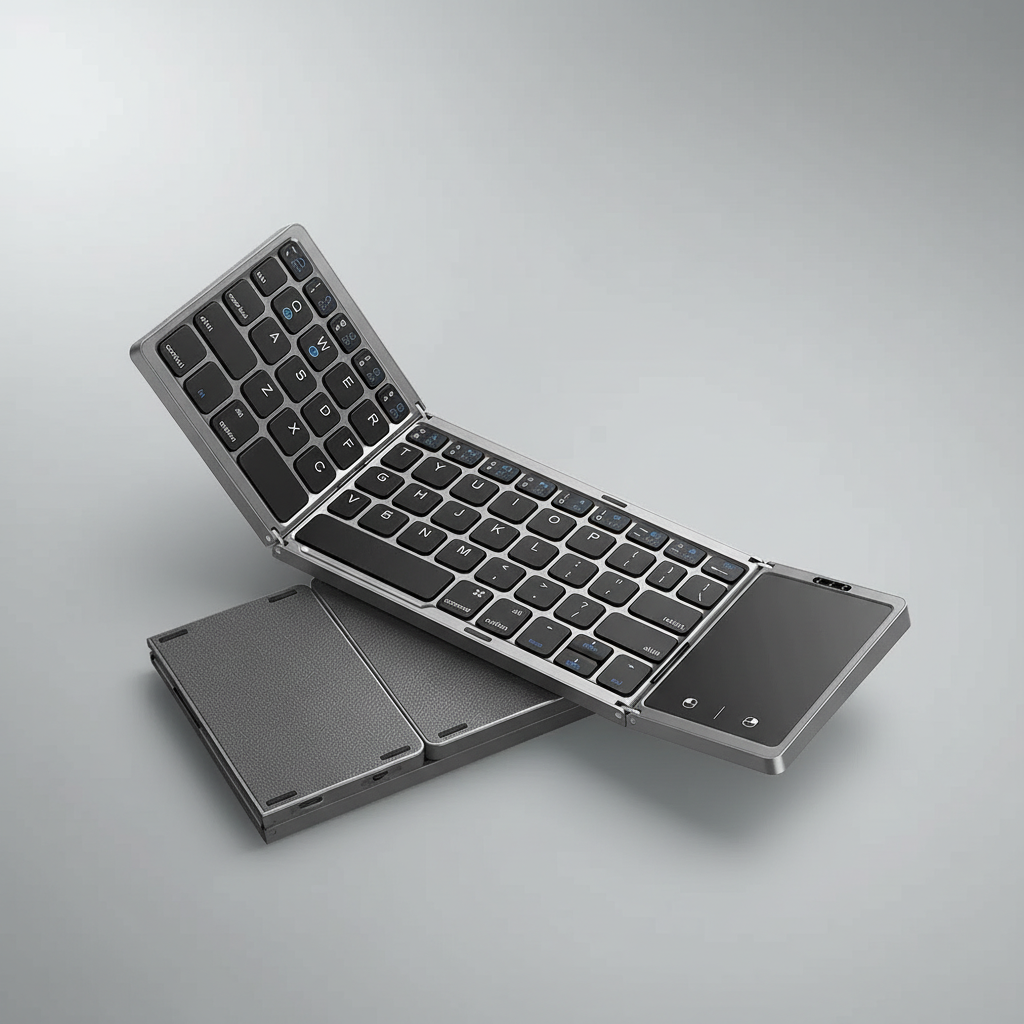 MiniKlava - Składana Klawiatura Bluetooth 5.1